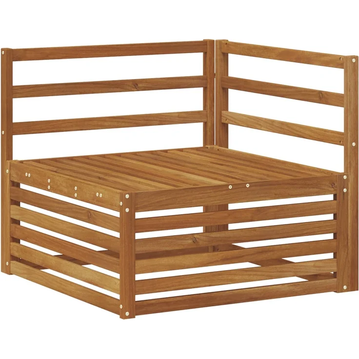 vidaXL Outdoor-Sofagarnitur 4 pcs Natur 247,5 x 168,5 x 73 cm 3383282 – Bild 4