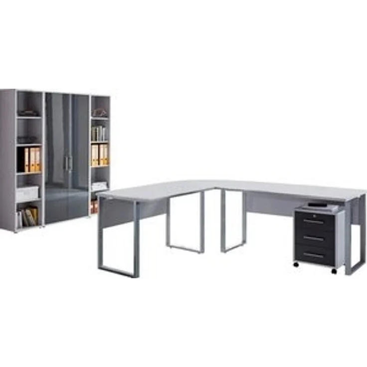 BMG Möbel Büromöbel-Set Tabor Office 3, (Set, 6-tlg) – Bild 6