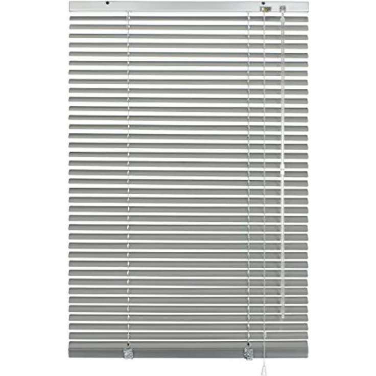 Aluminium-Jalousie 25 mm Silber – Bild 1