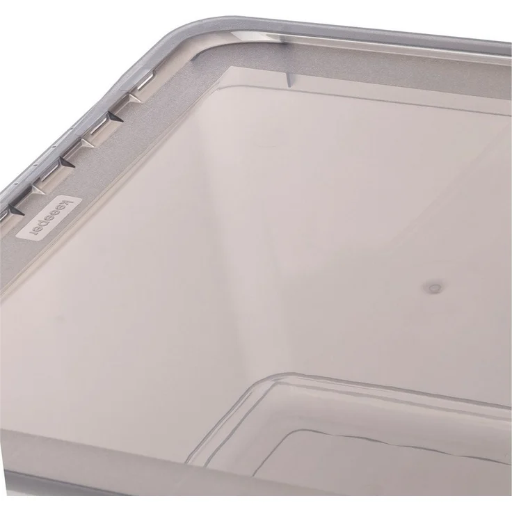 keeeper Aufbewahrungsbox bea, clearbox mit Air Control-System (Set, 3 St), 3 x 18 l, stapelbar, 39 x 33,5 x 18 cm – Bild 4