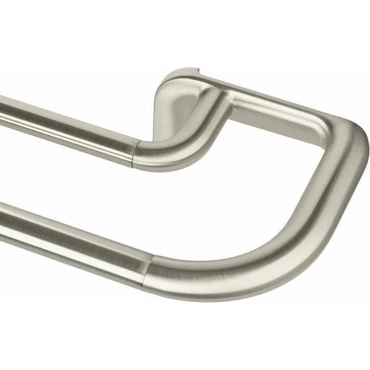 Umbra Gardinenstange Twilight Nickel Matt, 76-213 cm, Stahl, Aluminium – Bild 1