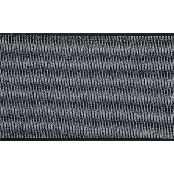 andiamo Fußmatte Easy - Schmutzfangmatte, Türmatte & Fussmatte für den Eingangsbereich - Läufer Flur nimmt Schmutz effektiv auf - 90x500 cm in Hellgrau