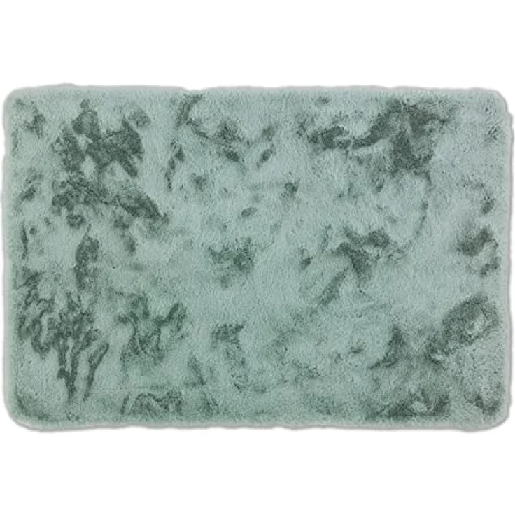 Schöner Wohnen Kollektion Badteppich 'Bali' mint, 60 x 90 cm, rutschhemmend, waschbar bei 30°C, pflegeleicht, für Fußbodenheizung geeignet – Bild 1