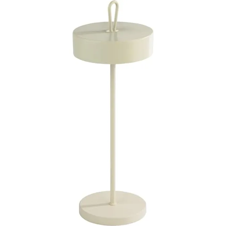APS CLEO LED-Akku-Tischleuchte, dimmbar, 2,5 W, weiß, mit einstellbarer Farbtemperatur und bis zu 10 Stunden Akkulaufzeit
