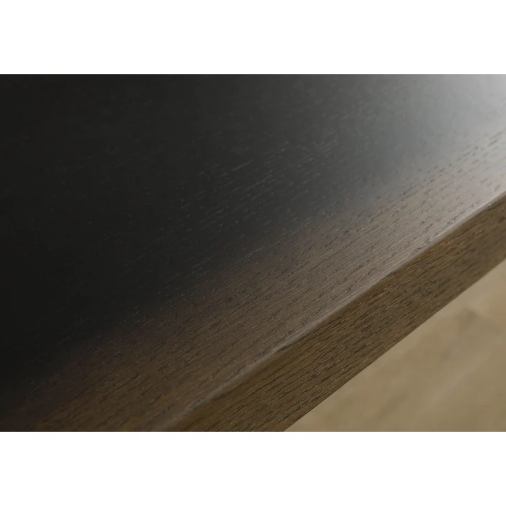 Bank Eiche 193x40x45 dunkelbraun lackiert BEAMS #85 – Bild 5