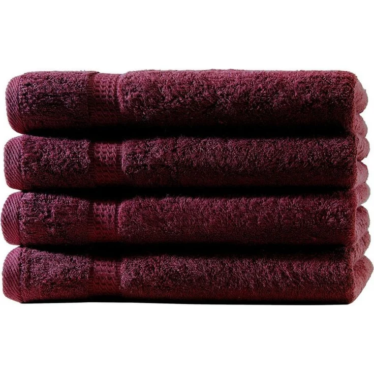 Hometex Premium Textiles Handtuch in Premium Qualität 500 g/m², Feinster Frottier-Stoff 100% Baumwolle, 4x Handtuch, weich, saugfähig, extra schwer & flauschig - TEST BILD TOP MARKE 2025 – Bild 1