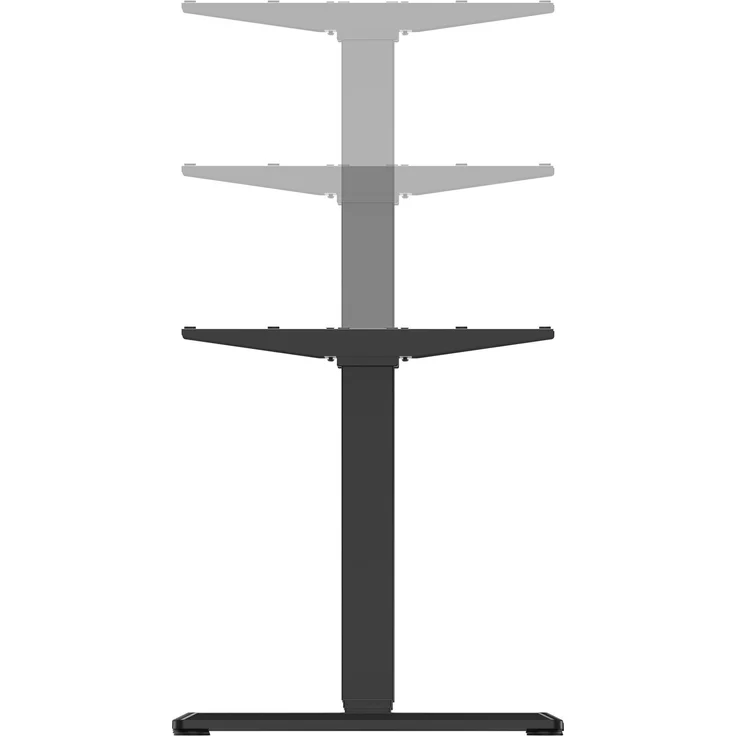 Equip ERGO Elektrisches Steh-Sitz-Schreibtischgestell, Schwarz – Bild 3