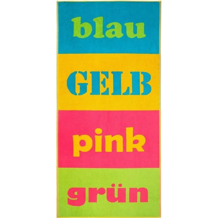 Dyckhoff Strandtuch Colours, Zwirnfrottee (1-St) – Bild 3
