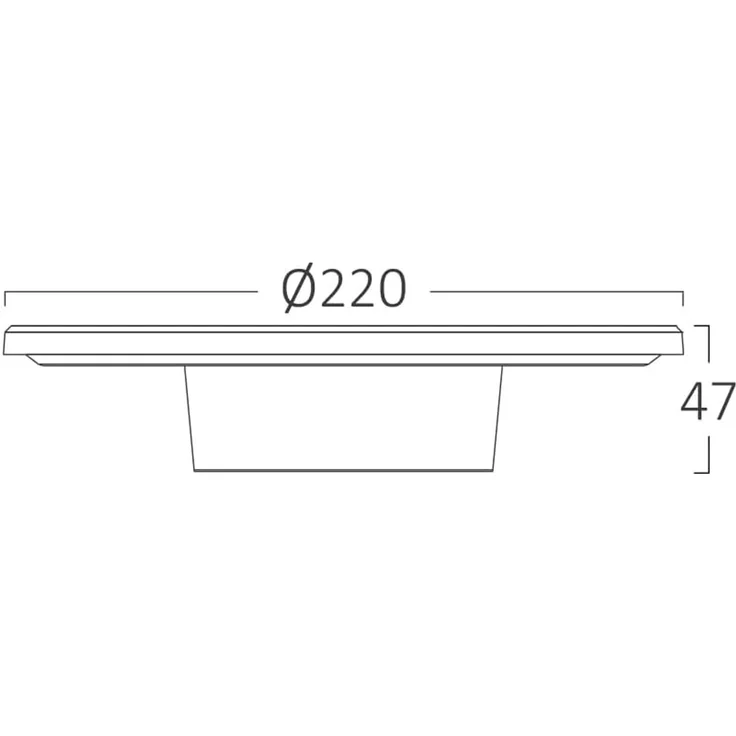 LED 12W Wandleuchte Designer Wandlicht Rund Weiß indirekte Beleuchtung IP65 3000-6500K – Bild 8