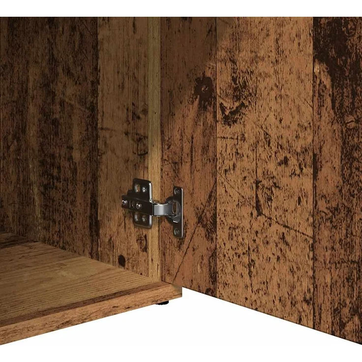 vidaXL Sideboard Altholz-Optik 91x29,5x75 cm Holzwerkstoff 855906 – Bild 8