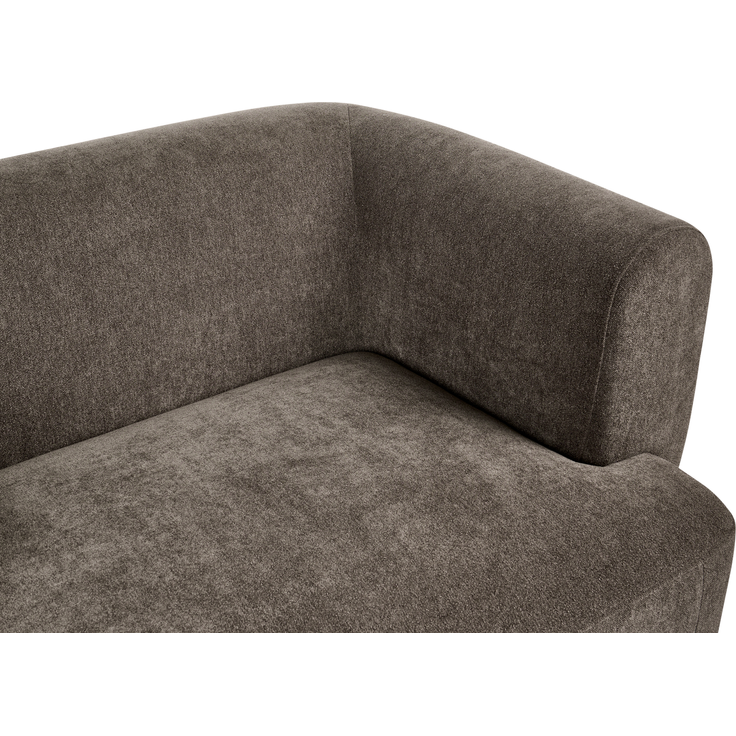 Sofa 3-Sitzer HOGBO Stoff Braun – Bild 7