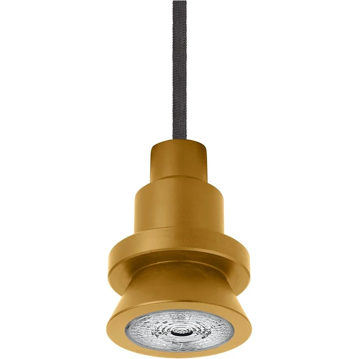 Osram Vintage Edition 1906 Pendulum, gold, GU10 - Fassung, Deckenleuchte, flexibles Zugseilsystem, P20, inklusive Leuchtmittel, Aluminiumgehaeuse – Bild 1