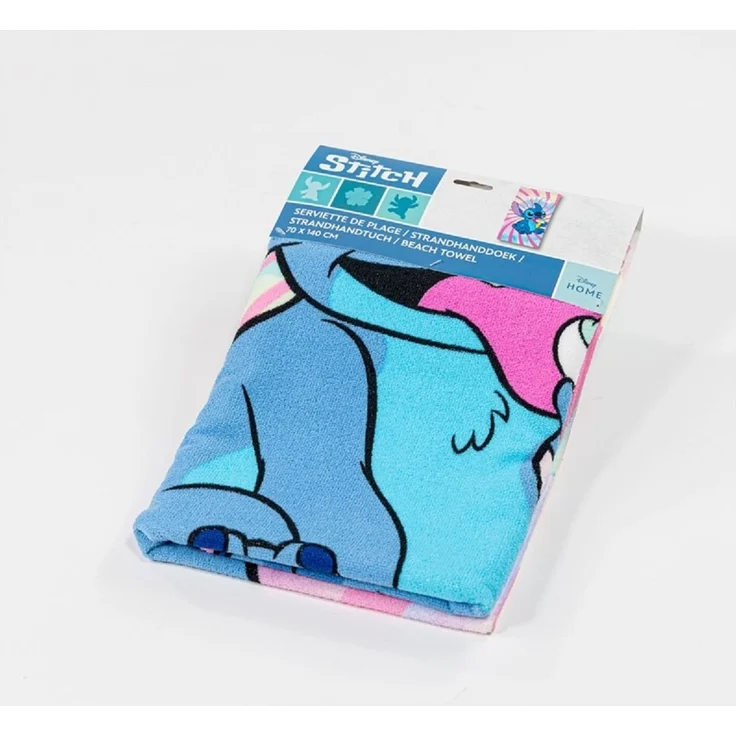 Disney Lilo & Stitch Strandtuch 70 × 140 cm leicht und schnelltrocknend – Bild 3