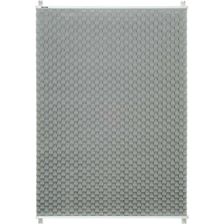 K-home Klemmfix Plissee 3D-Effekt Grau 60x130 cm – Bild 3
