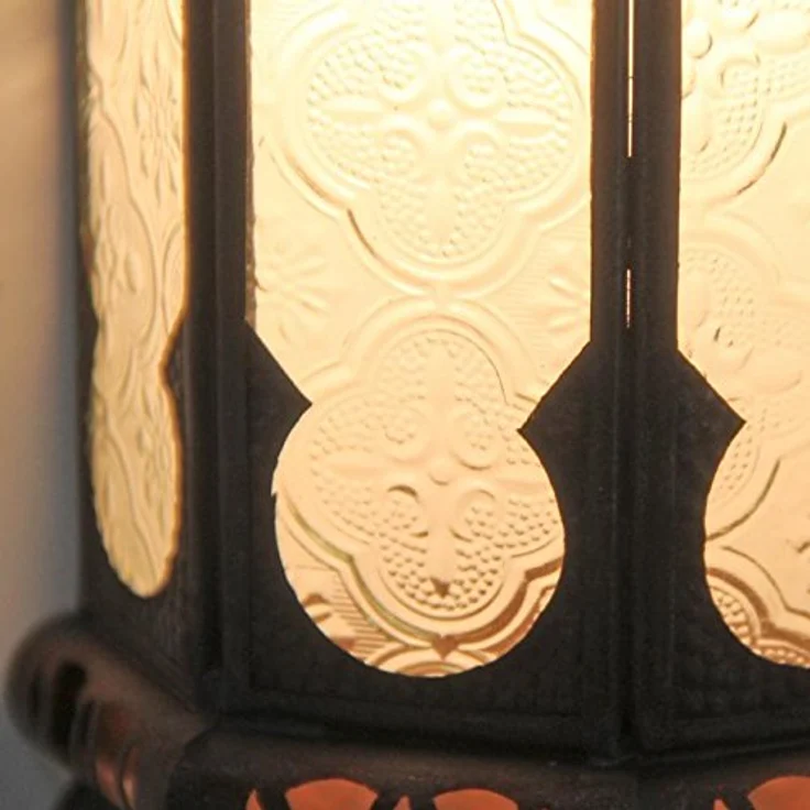 Marokkanische Wandlampe Ruya Weiß – Bild 2