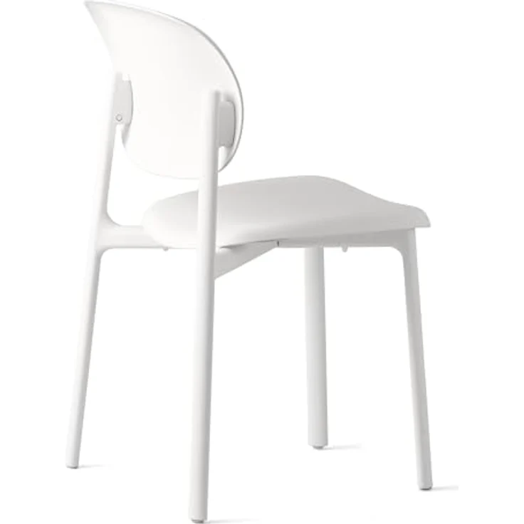 Connubia, Stuhl Zero. Farbe Optik Weiss MATT, 100% recyceltes Polypropylen – Bild 7