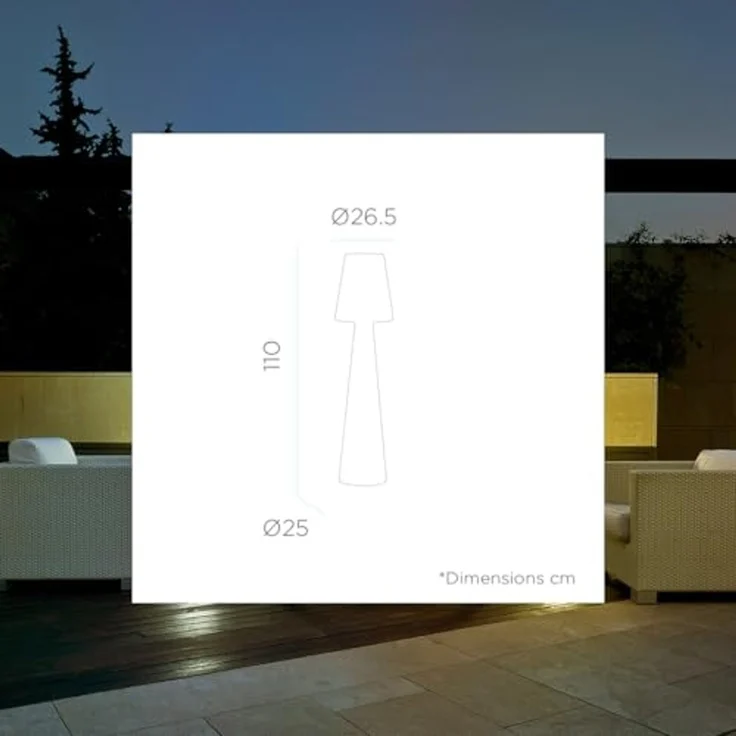 New Garden Lola 110 Cable Stehleuchte White light – Bild 5