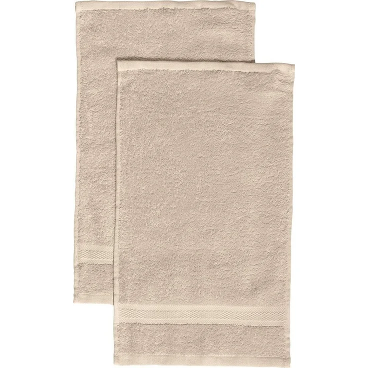 REDBEST Gästehandtuch Gästetuch "Chicago" 2er-Pack, Frottier (2-St), Walk-Frottier Uni – Bild 1