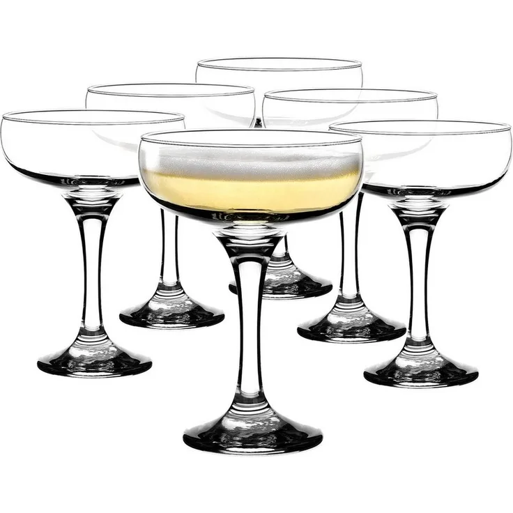 6 Martinigläser 170ml Martinischalen Cocktailschale Cocktailgläser