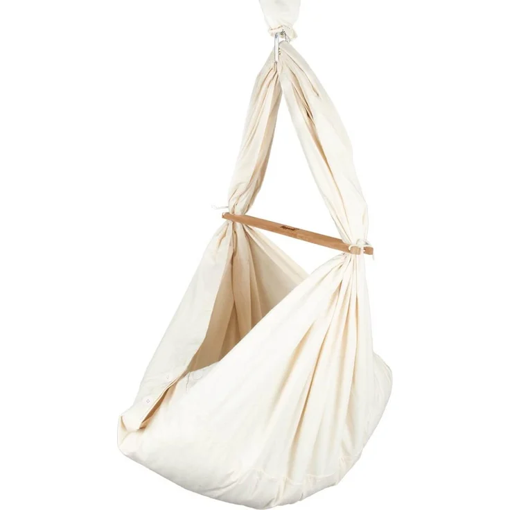 Baby Federwiege Set natur – Bild 3