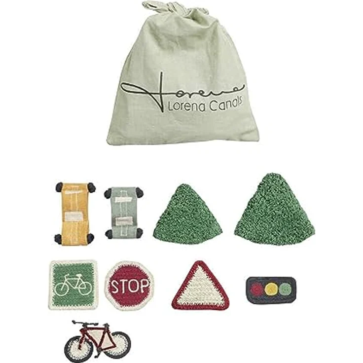 Lorena Canals Eco-City Spielteppich Grau – Bild 4