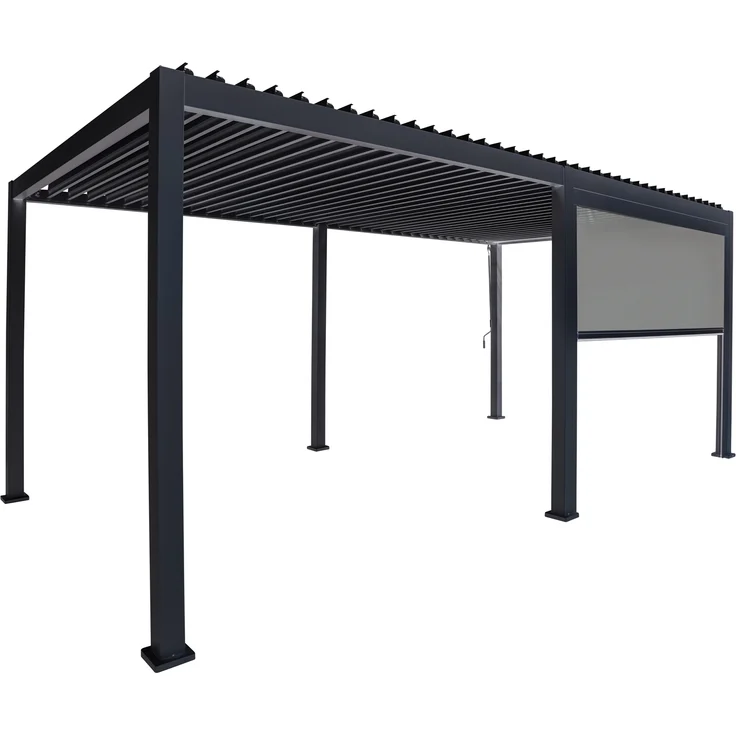 Mirador Sonnenrollo für 4m Pergola, anthrazit – Bild 4