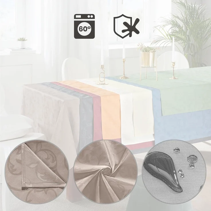 Erwin Müller Mitteldecke Mitteldecke "Greven", abwaschbar Uni – Bild 5