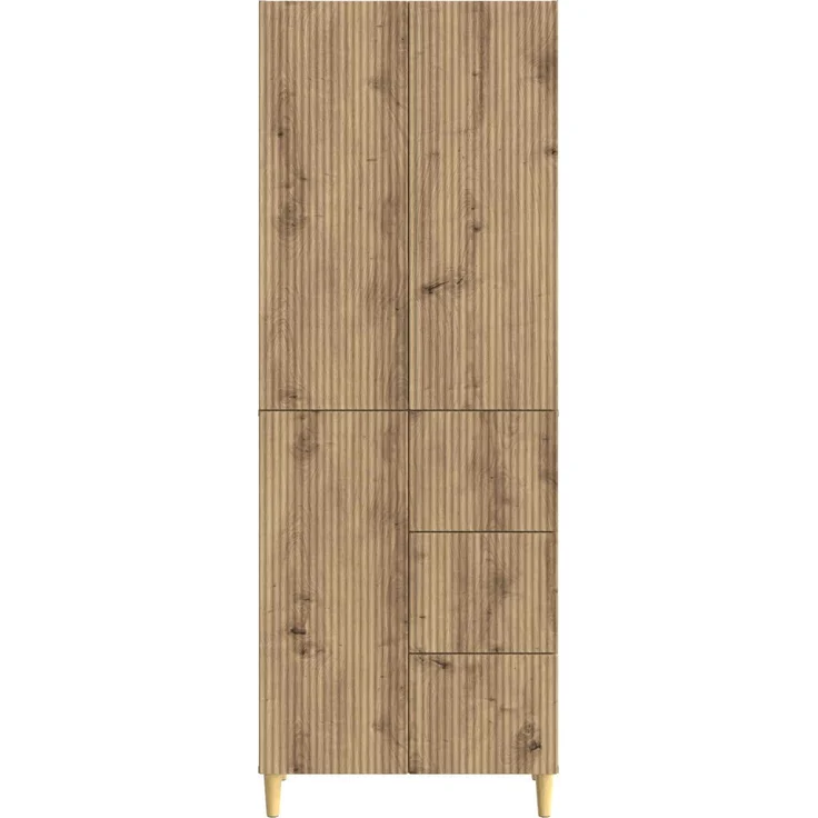 vidaXL Schrankset 2 stk. Artisan-Eiche Holzwerkstoff 3416582 – Bild 5