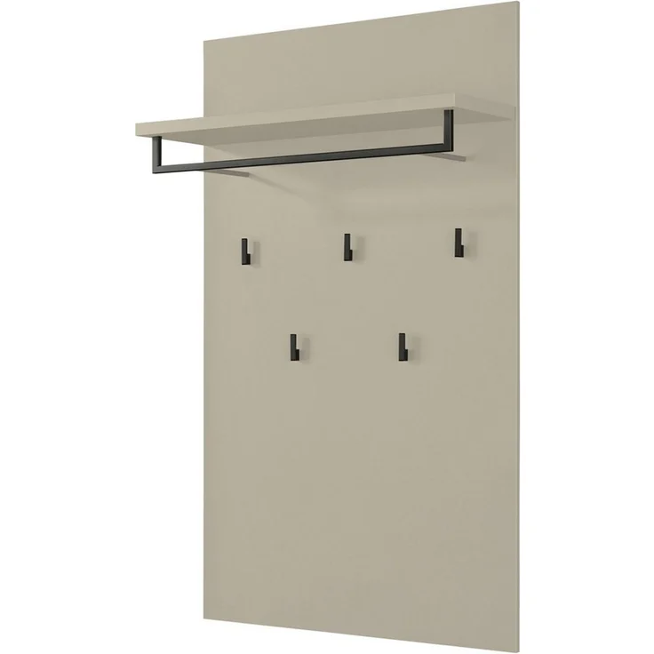 Mäusbacher Garderobenpaneel Nova Garderobe, mit Kleiderstange und Hutablage BHT 69x123x28 cm – Bild 1