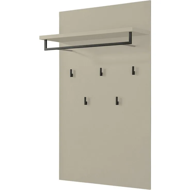 Mäusbacher Garderobenpaneel Nova Garderobe, mit Kleiderstange und Hutablage BHT 69x123x28 cm