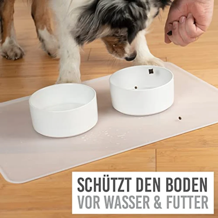 KaraLuna Futternapf Napfunterlage aus Silikon I Futtermatte Hundenapf Katzennapf, Spülmaschinengeeignet – Bild 9