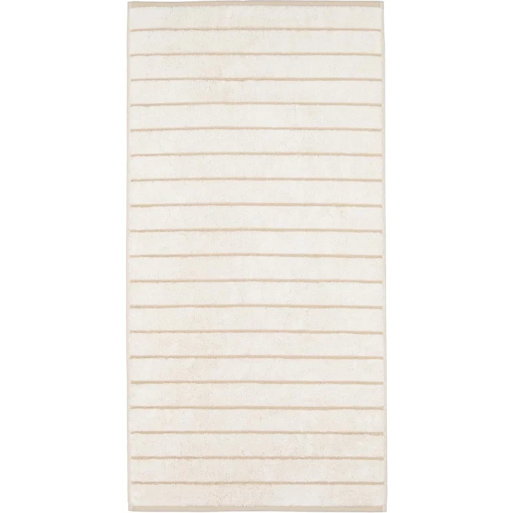 CAWÖ Gästetuch - C Balance, 30x50 cm, Walkfrottier, Baumwolle, Streifen Natur – Bild 3