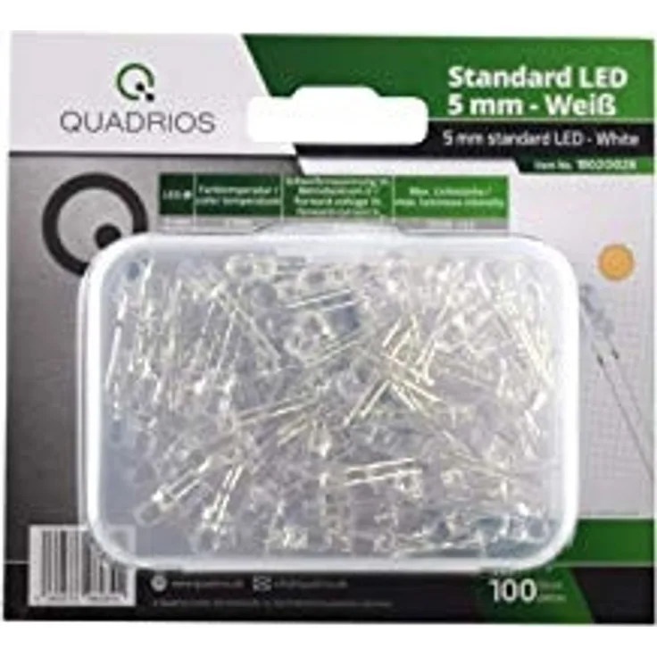 Quadrios LED-Bereich Warmweiß 20 mA 3 0 V