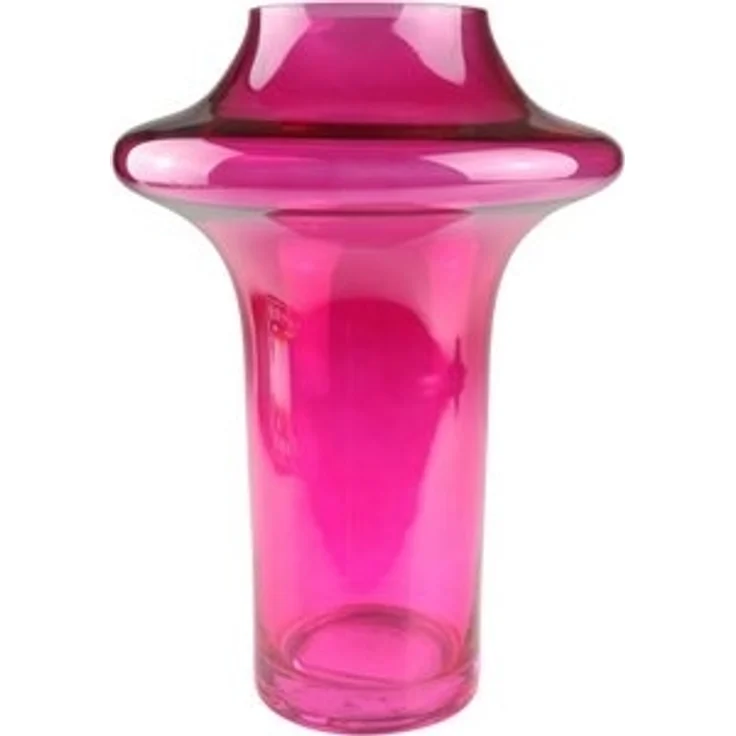 AM Design Dekovase Vibrant pinkfarbene Glasvase, Farbe und Energie für jeden Raum – Bild 4