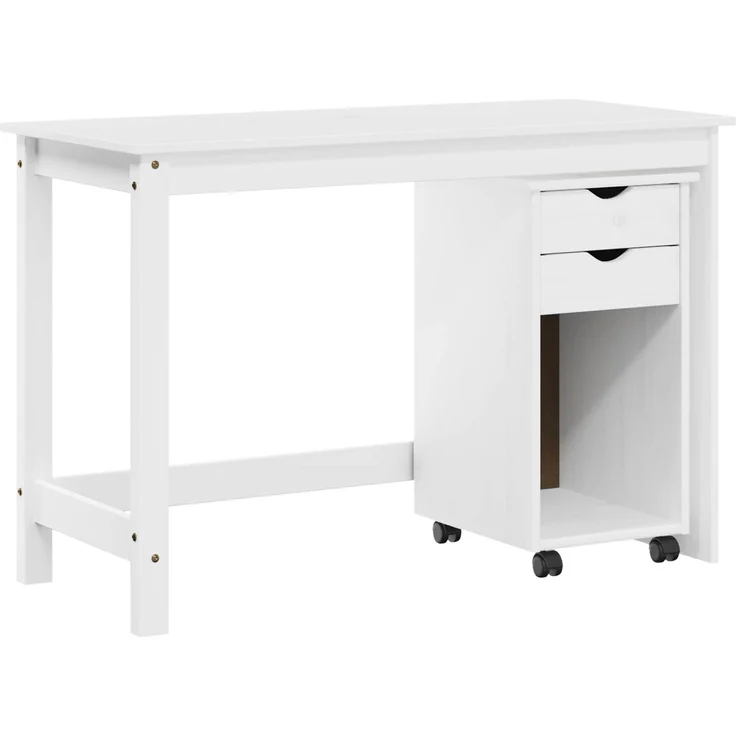 vidaXL Schreibtischschrank-Set MOSS 2 stk. Weiß 112 x 50 x 75 cm 3438776 – Bild 2