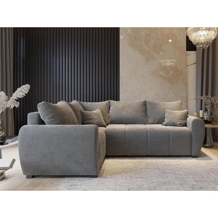Masseno Ecksofa MADISON mit Schlaffunktion L-Form, Sofa mit Bettkasten – Bild 4