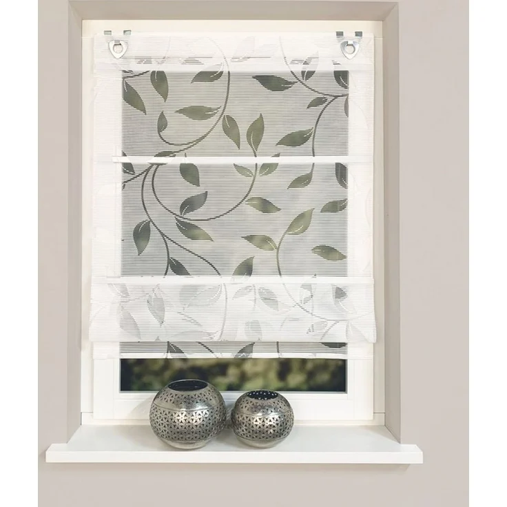 Home Wohnideen Magnetrollo Bambus 130 x 45 cm weiß – Bild 3