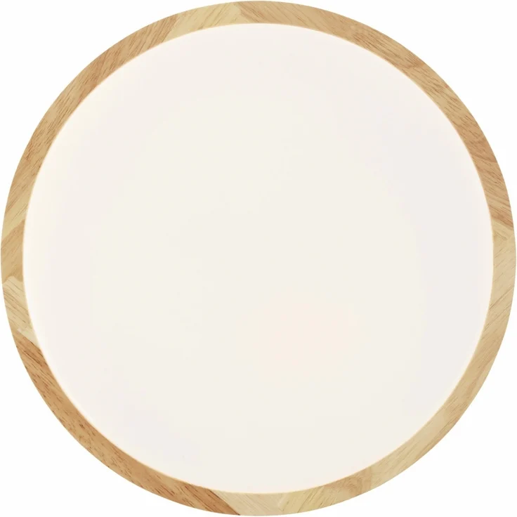 Brilliant LED Deckenleuchte Bario holz weiß 30 x 5,5 cm 18 W – Bild 6