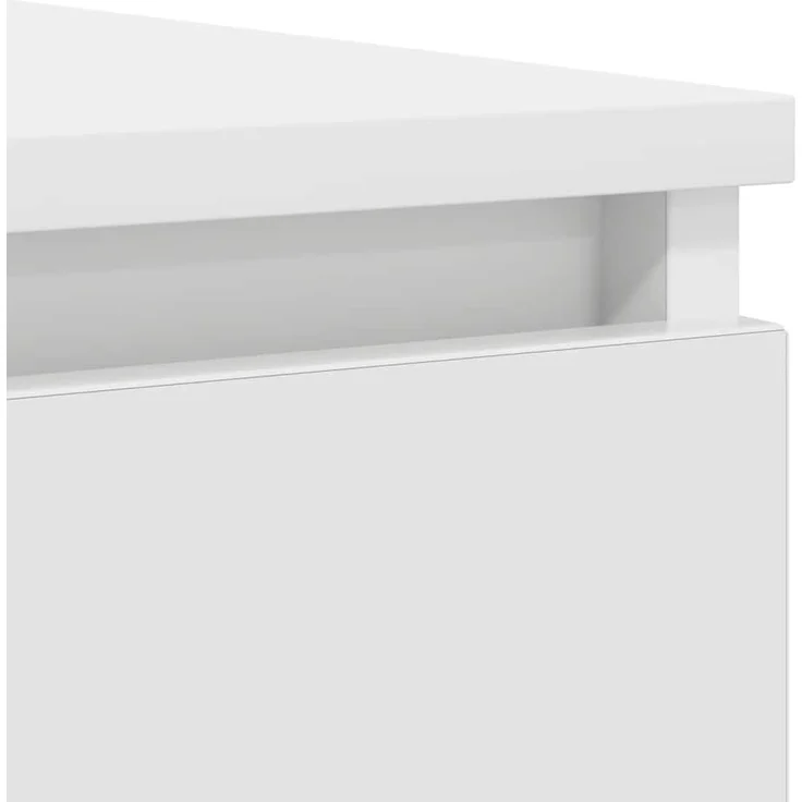 vidaXL Sideboard mit Schubladen Weiß 100,5x35x98,5 cm Holzwerkstoff 3328453 – Bild 8