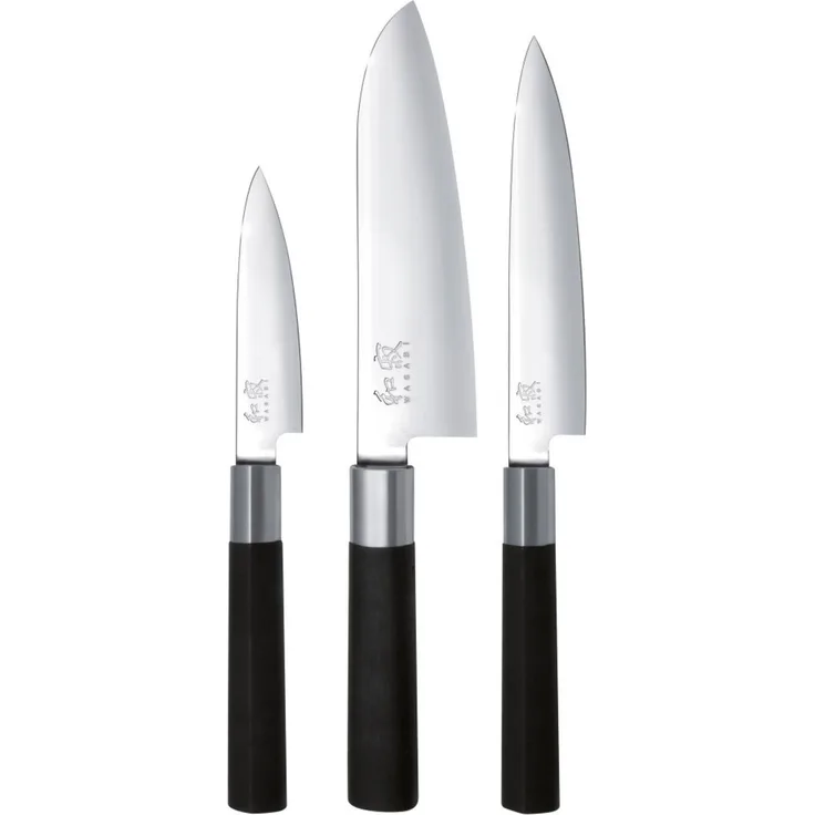 KAI Wasabi Black Kochmesserset 67-W13