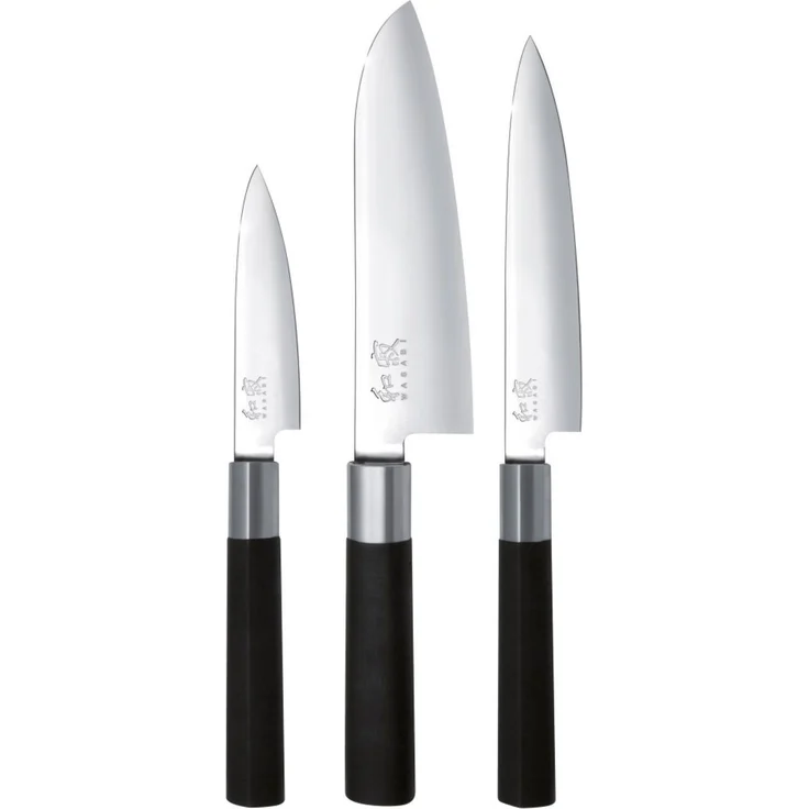 KAI Wasabi Black Kochmesserset 67-W13 – Bild 1