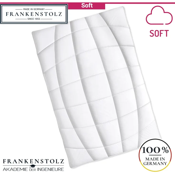Frankenstolz Steppbetten Soft - Größe und Variante wählbar 135x200 cm, Leicht