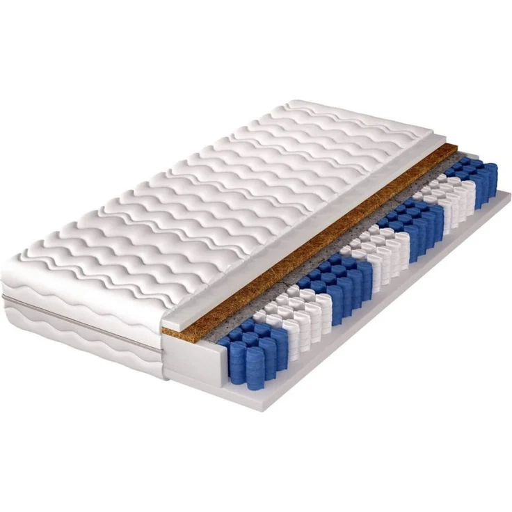 Matratze Taschenfederkern 7 Zonen NEVA H3 90x200x19 cm – Bild 1