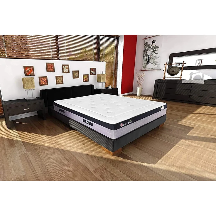 Matnature Viskoelastische Matratze gefederte Federn, viskoelatische, 90x180 cm – Bild 2