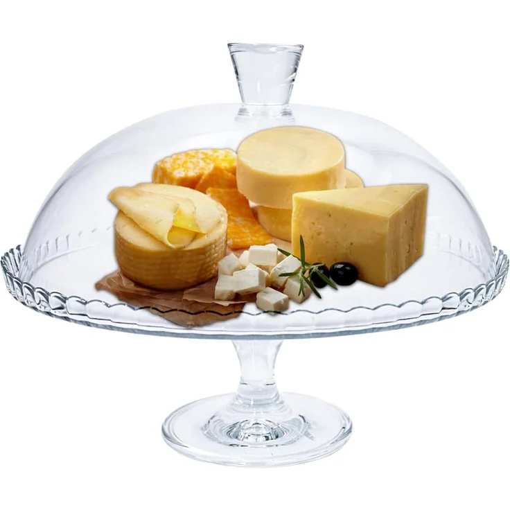 Tortenplatte mit Fuß und Haube - Secret de Gourmet – Bild 4