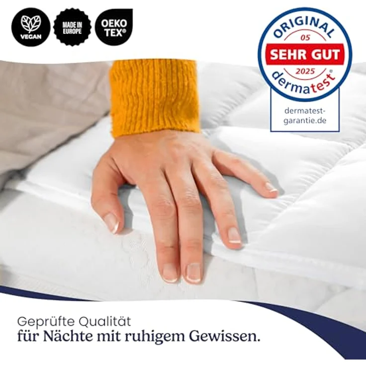 Matratzenschoner Matratzenschutz - Matratzenauflage viele Größen zum Matratzenschutz Gentle North, gängigste Größen – Bild 5