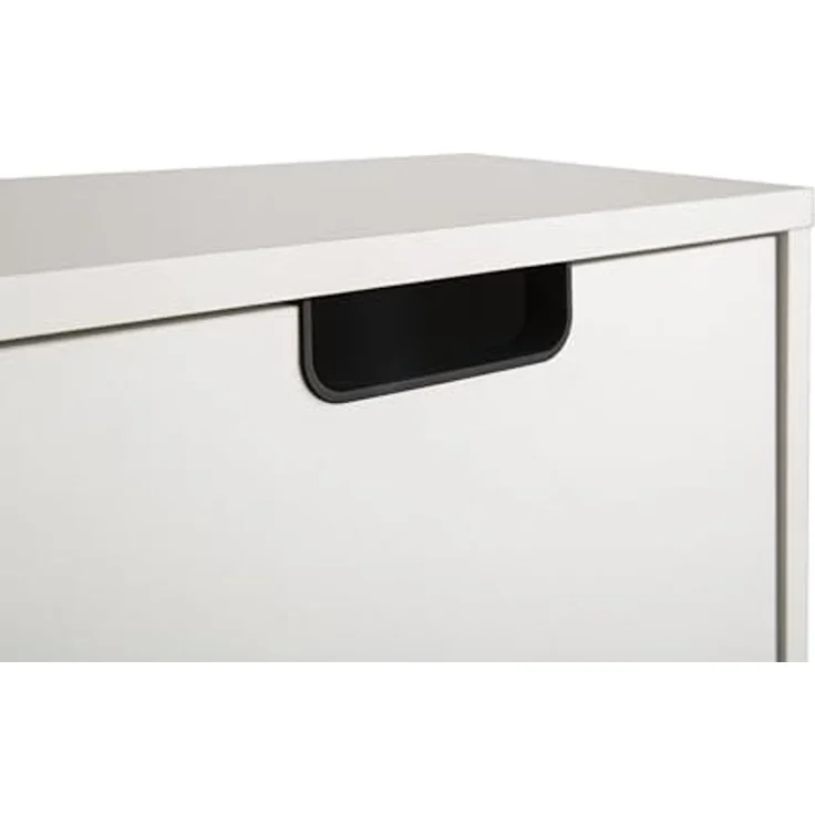 Schildmeyer Flurmöbel-Set Ryker 702065, Schuhschrank, Highboard, Regal, Mattweiß/Akustikpaneel Optik – Bild 4