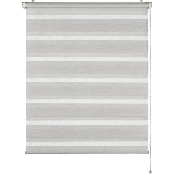 Doppelrollo Doppelrollo Tilda, SCHÖNER WOHNEN-Kollektion, transparent, mit Bohren/ohne Bohren, freihängend, Klemmfix, geklemmt, silberne oder weiße Rollo-Technik – Bild 5