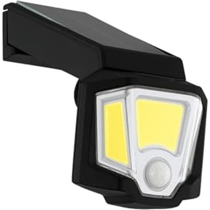 Eglo 48835 Solarleuchte Z_SOLAR schwarz LED 10W L:16. 5cm B:10cm H:17cm mit Sensor 6500K