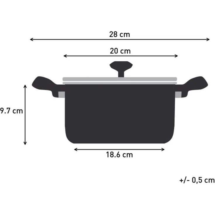 Tefal Duetto+ G7194455 20cm Glasdeckel – Bild 6